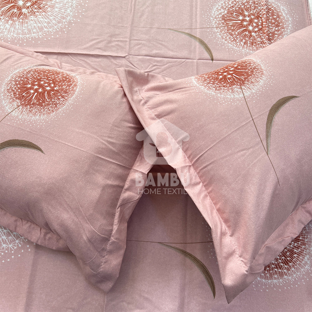 Juego de Sábana Estampada Encantada Rosa
