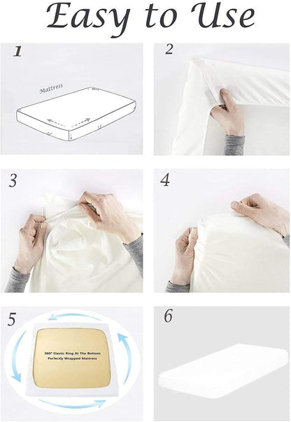 Sábana Ajustable Microfibra de Bambú