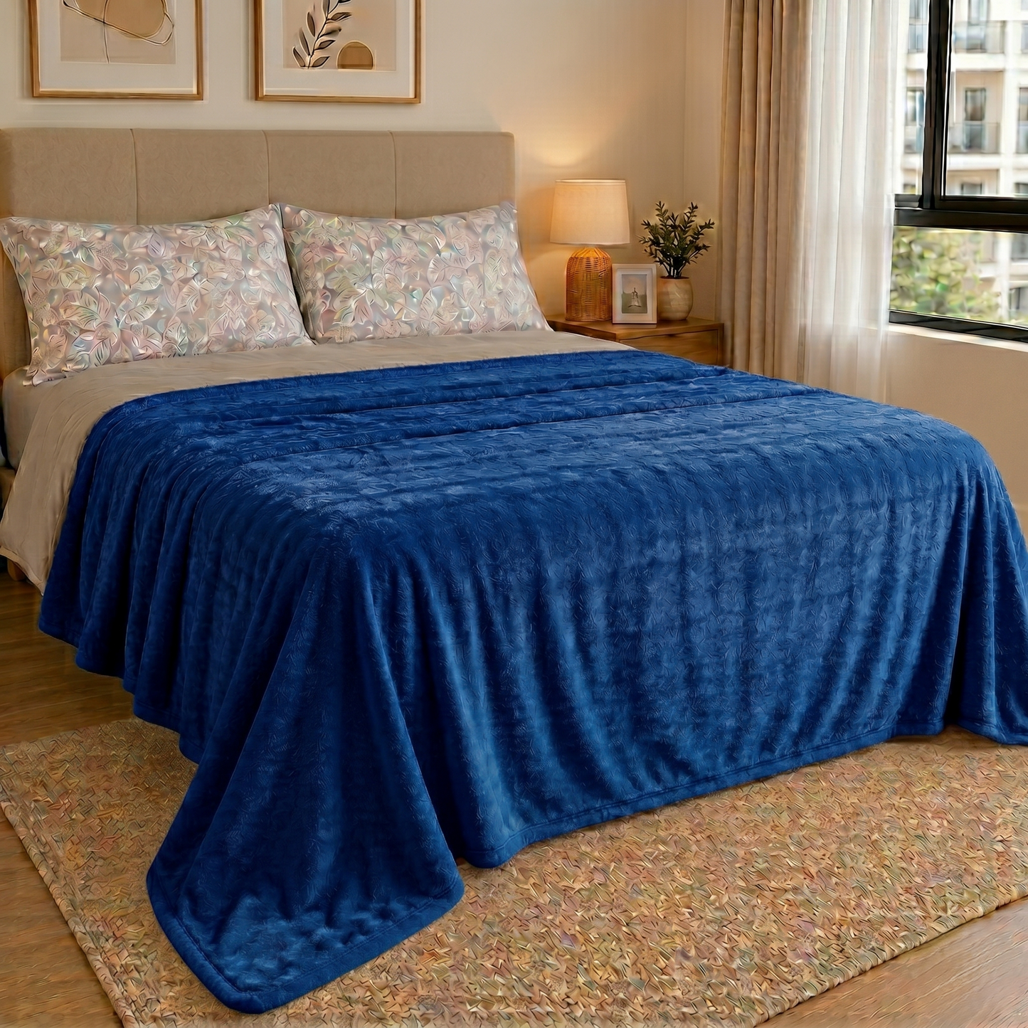 Manta Bubble Soft - 200x220 cm. - Extra Suave y Abrigadora