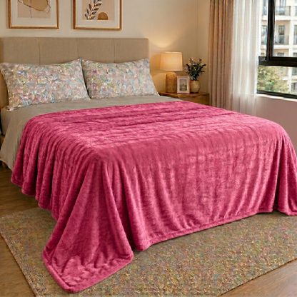 Manta Bubble Soft - 200x220 cm. - Extra Suave y Abrigadora