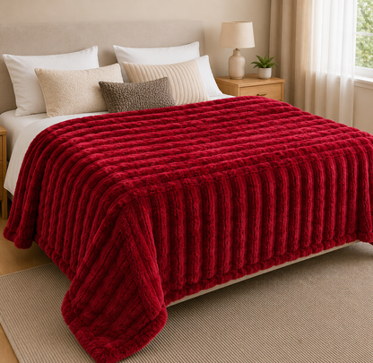 Manta Bubble Soft - 200x220 cm. - Extra Suave y Abrigadora