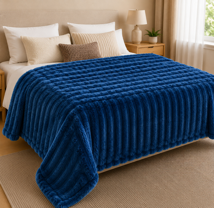 Manta Bubble Soft - 200x220 cm. - Extra Suave y Abrigadora