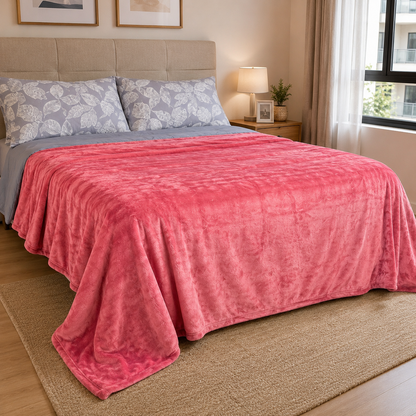 Manta Bubble Soft - 200x220 cm. - Extra Suave y Abrigadora