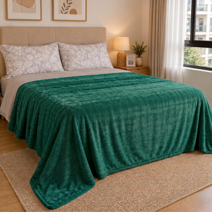 Manta Bubble Soft - 200x220 cm. - Extra Suave y Abrigadora