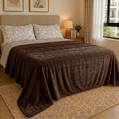 Manta Bubble Soft - 200x220 cm. - Extra Suave y Abrigadora