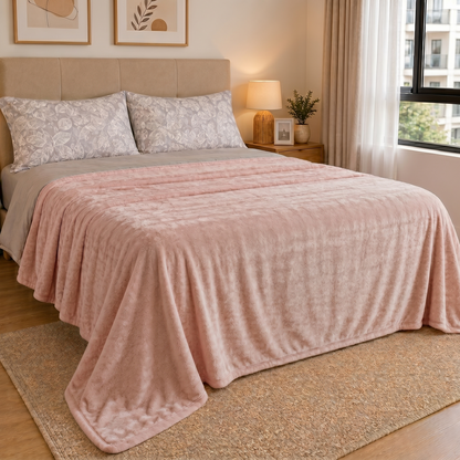 Manta Bubble Soft - 200x220 cm. - Extra Suave y Abrigadora