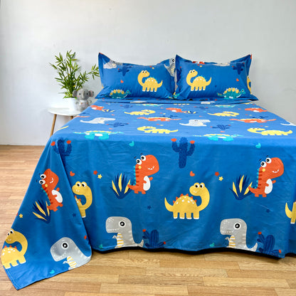 Juego de Sabanas Kids Estampada Blue Dino