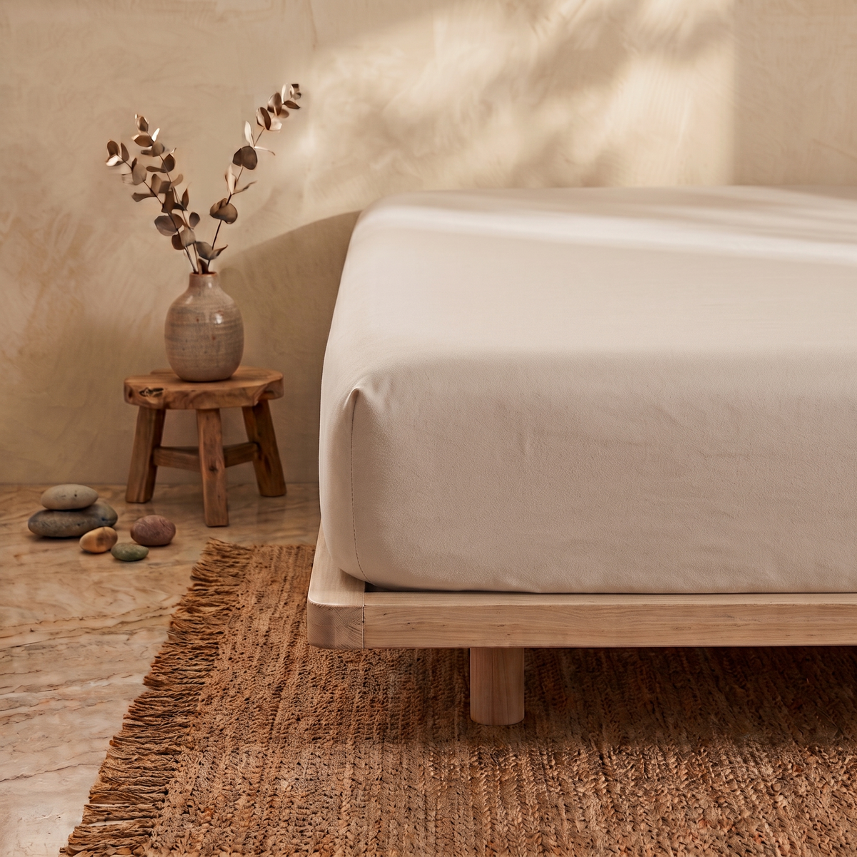 Sábana Bajera Ajustable Bambú Home® Everyday | Elástico 360°