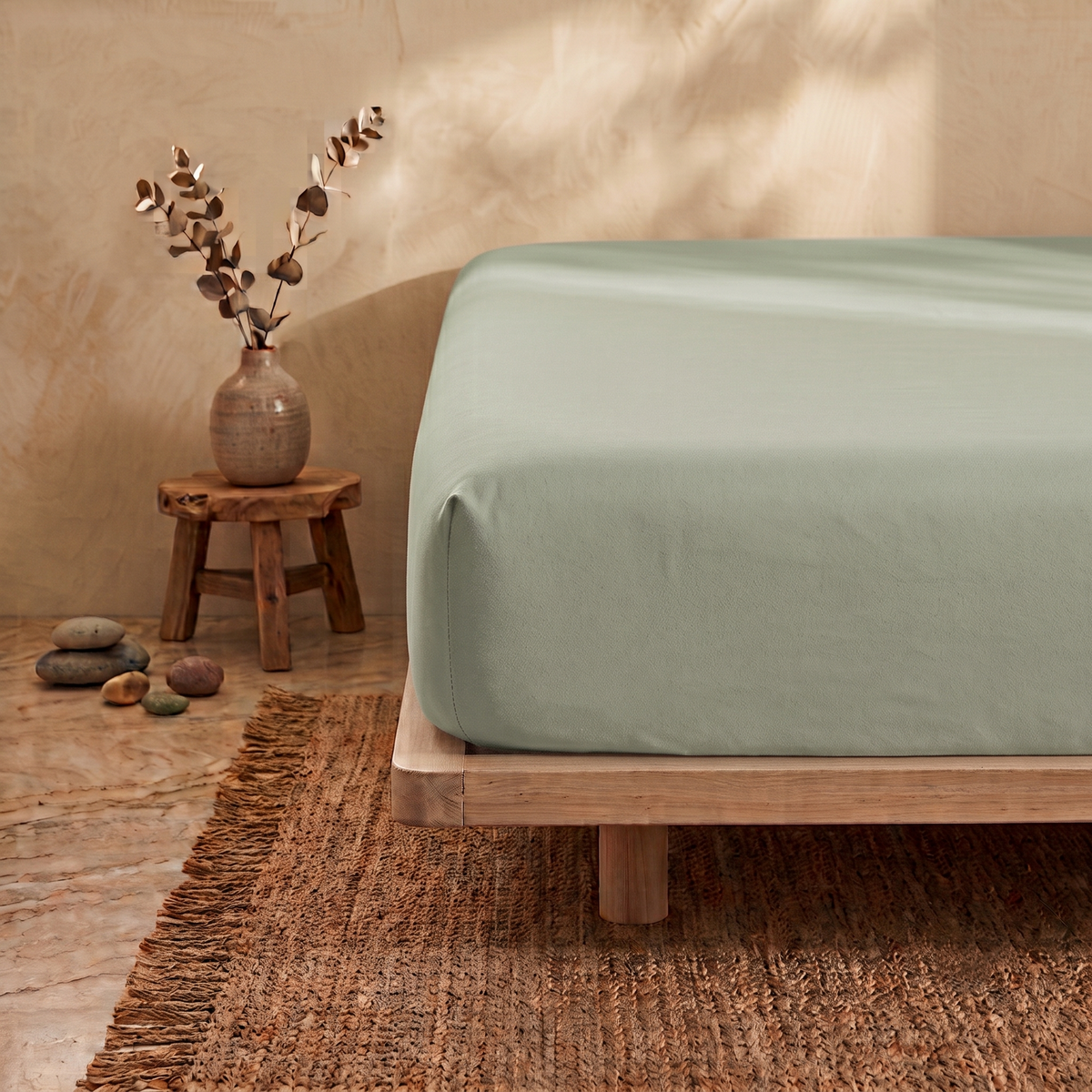 Sábana Bajera Ajustable Bambú Home® Everyday | Elástico 360°