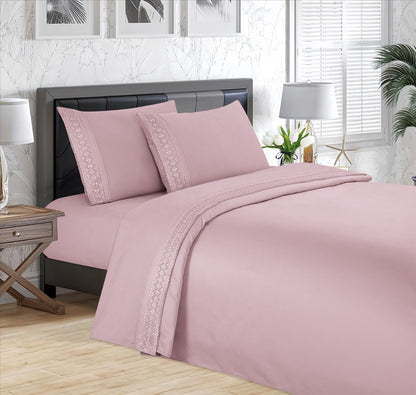 Juego de Sábanas Bambú Bordadas Termorregulables