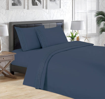 Juego de Sábanas Bambú Bordadas Termorregulables